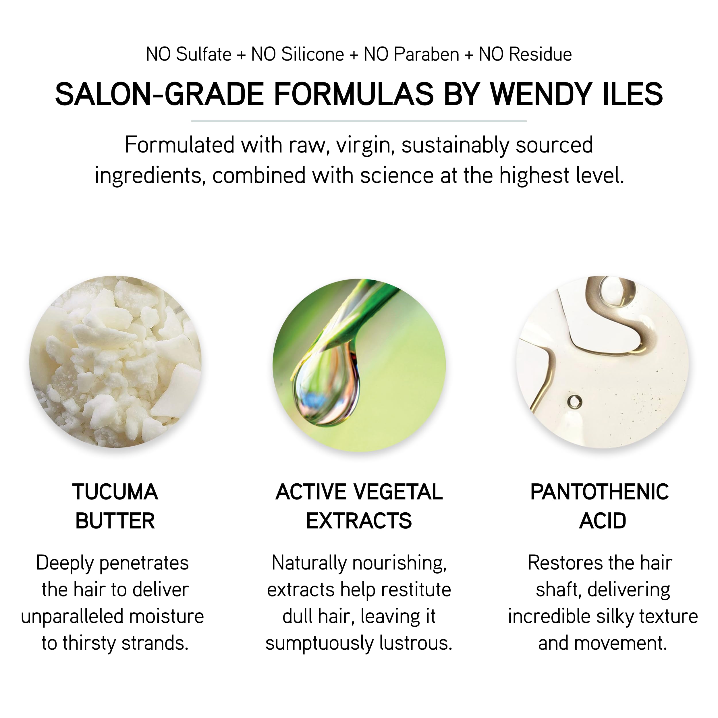 ILES FORMULA shampoo lather close-up reveals creamy, gentle cleanse.