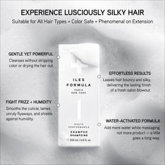 ILES FORMULA silicone-free formula supports healthier hair growth.