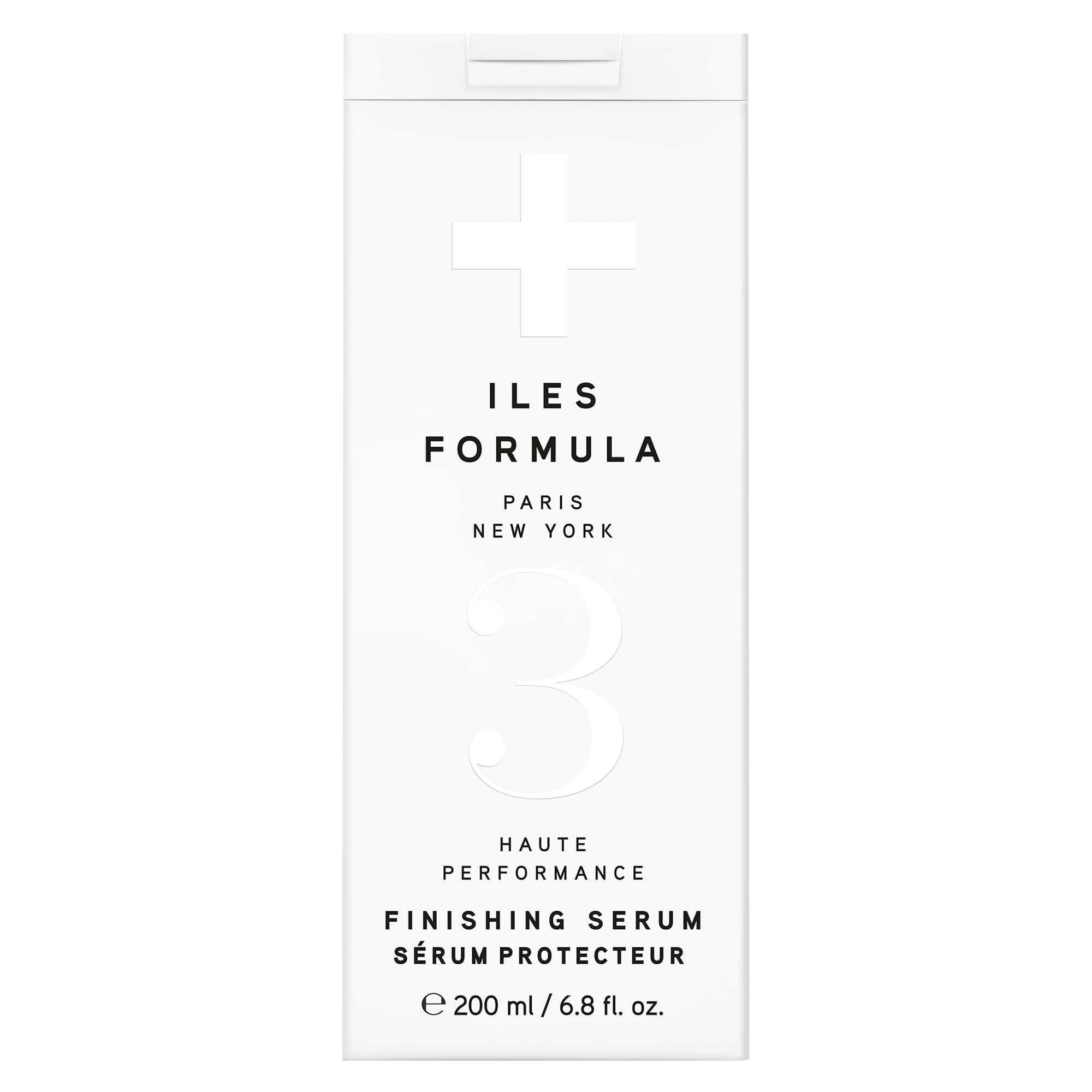 ILES FORMULA Weightless Styling Cream bottle showing 200ml size for smooth, frizz-free styling