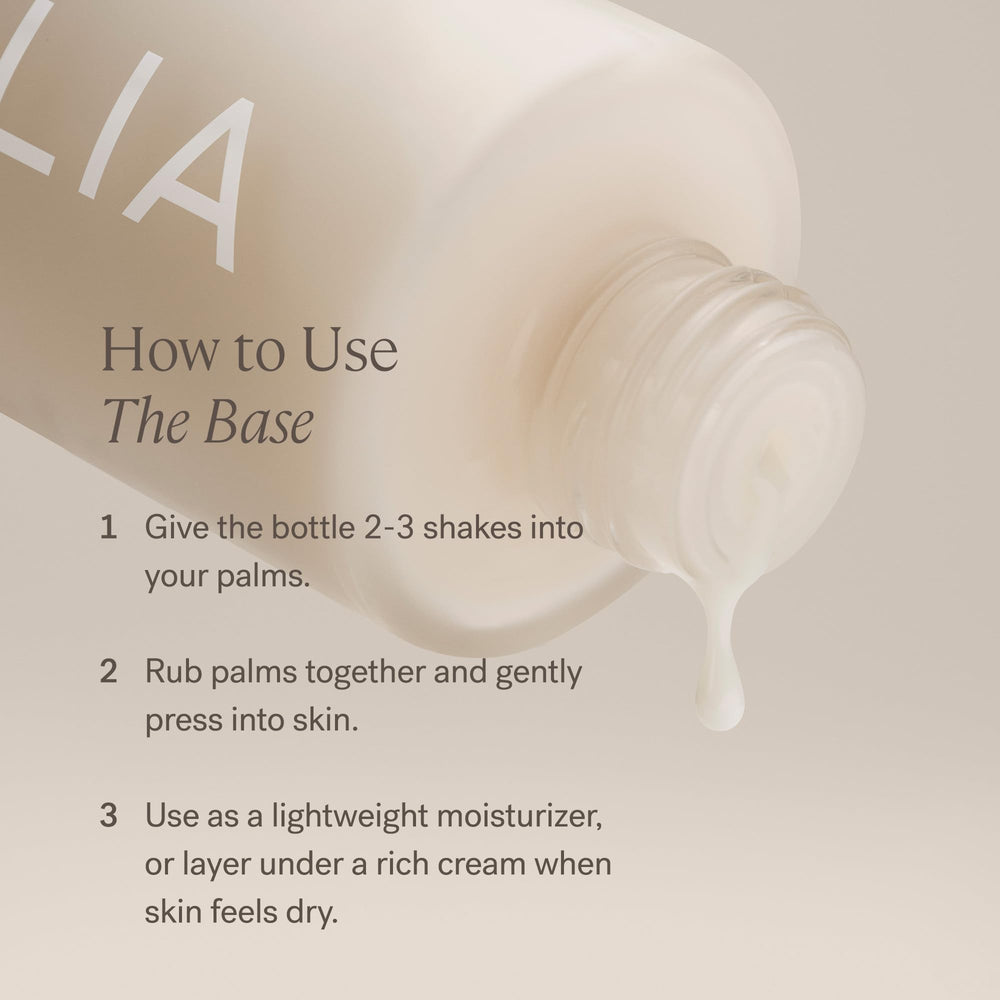 Ingredients microalgae in ILIA Base Face Milk Essence for hydration and barrier support