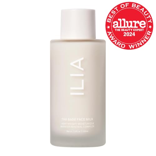 ILIA Base Face Milk layering with other products for versatile routines.