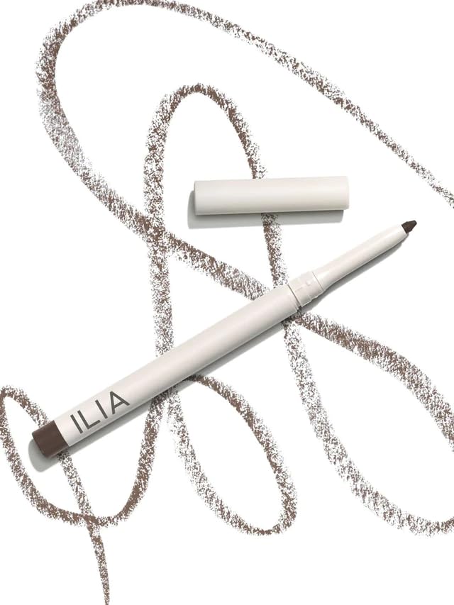 ILIA Clean Line Gel Liner packaging displayed on a vanity.