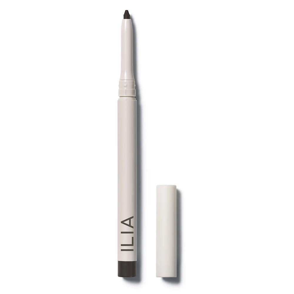 ILIA Clean Line Gel Liner Twilight swatch shows rich black pigment for precise definition