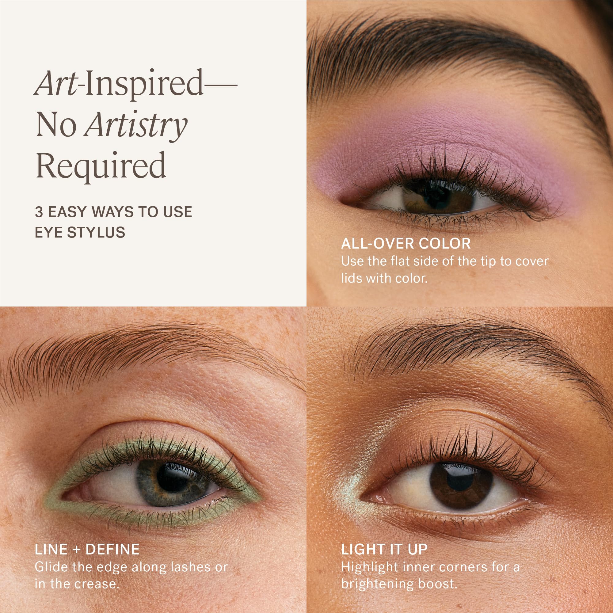 ILIA Eye Stylus Shadow Stick delivers 12-hour wear on lids.