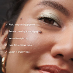 ILIA Eye Stylus Shadow Stick edge for precise eyeliner and definition.
