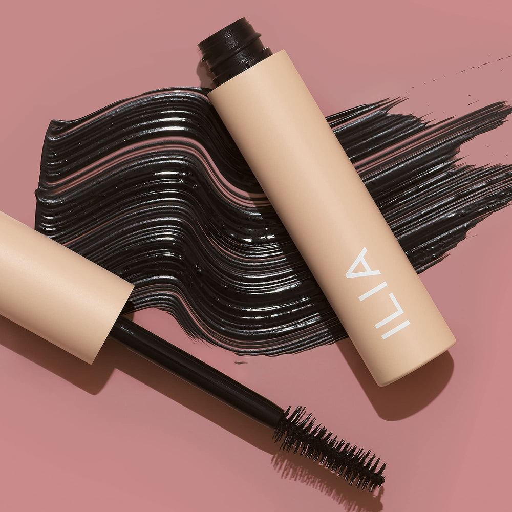 Full lash look with ILIA Mascara showing defined fullness