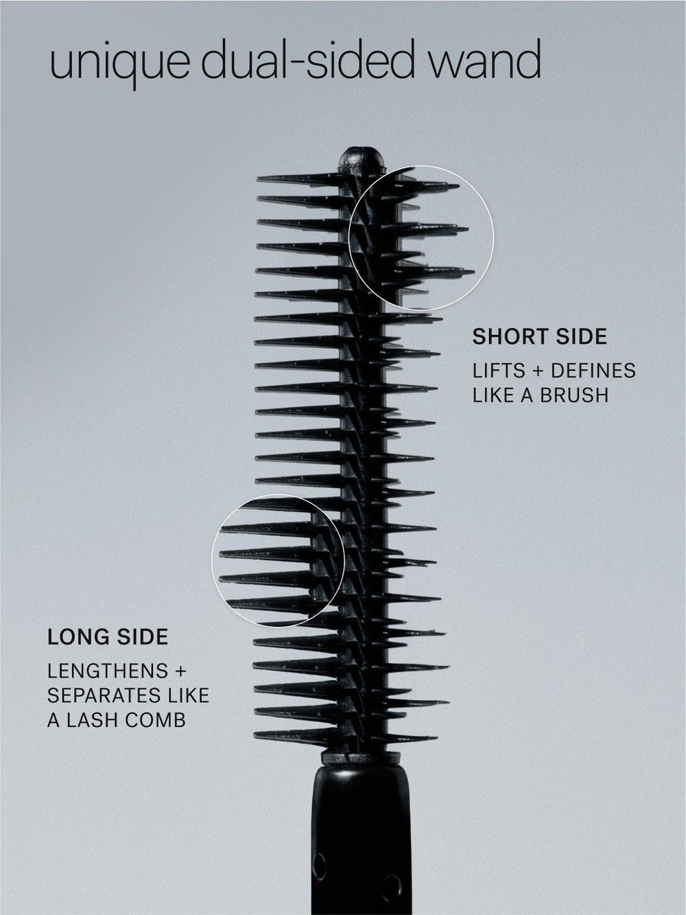 ILIA Limitless Lash Mascara smudge-resistant finish on lower lashes.