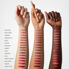 ILIA Lip Sketch Hydrating Crayon Genre pout displays plush, smooth lips for all-day wear.