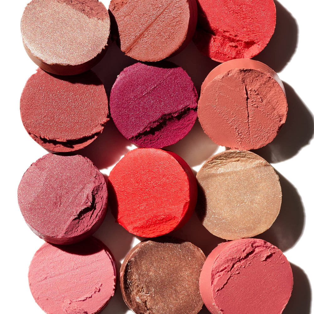 Using Perfecting Buff Brush with ILIA Multi-Stick for seamless blend