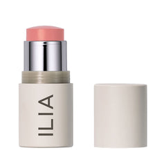 ILIA Multi-Stick The Mood creamy lip and cheek color close-up with a seamless glow