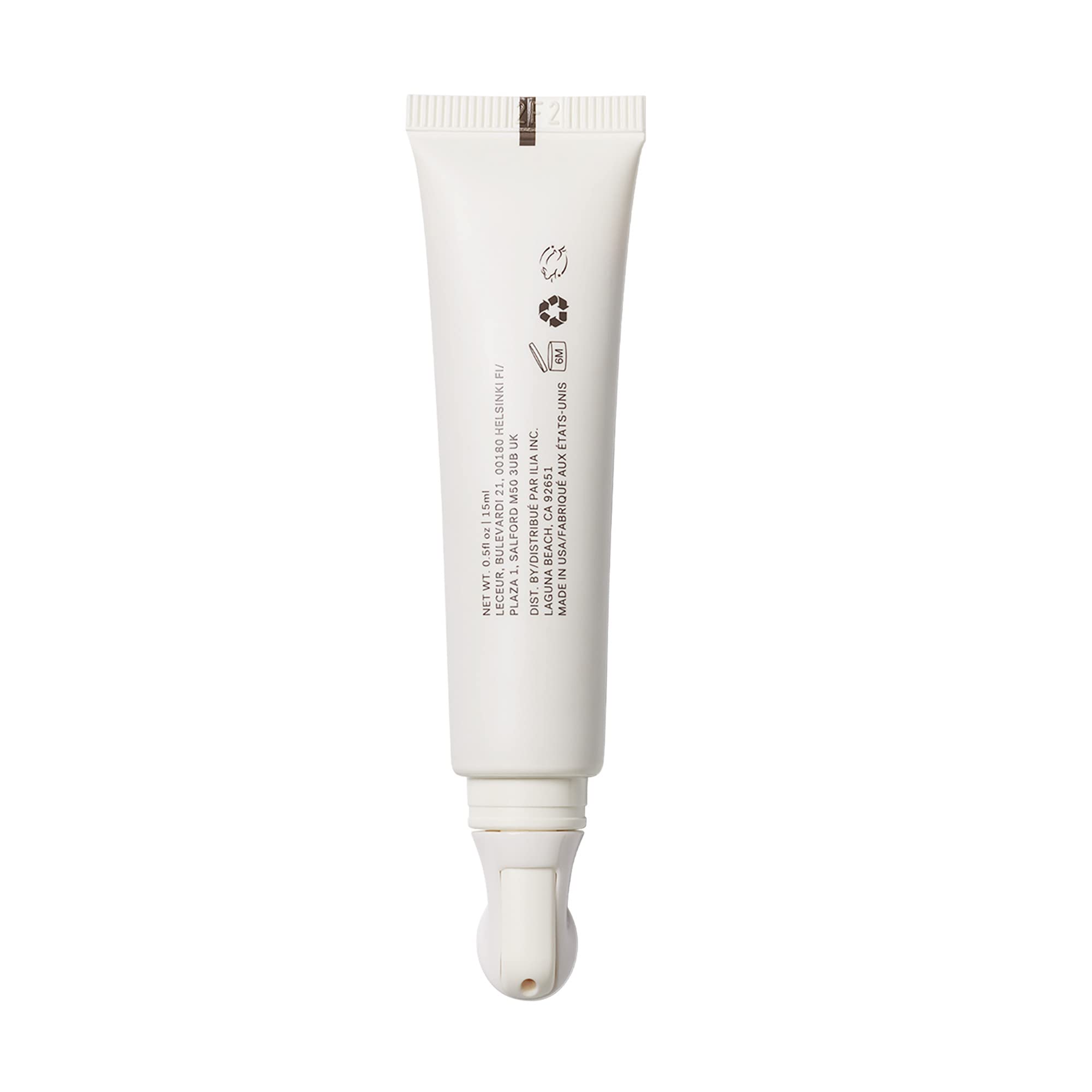 ILIA Sea Fennel Extract enhances radiance and smooths fine lines.