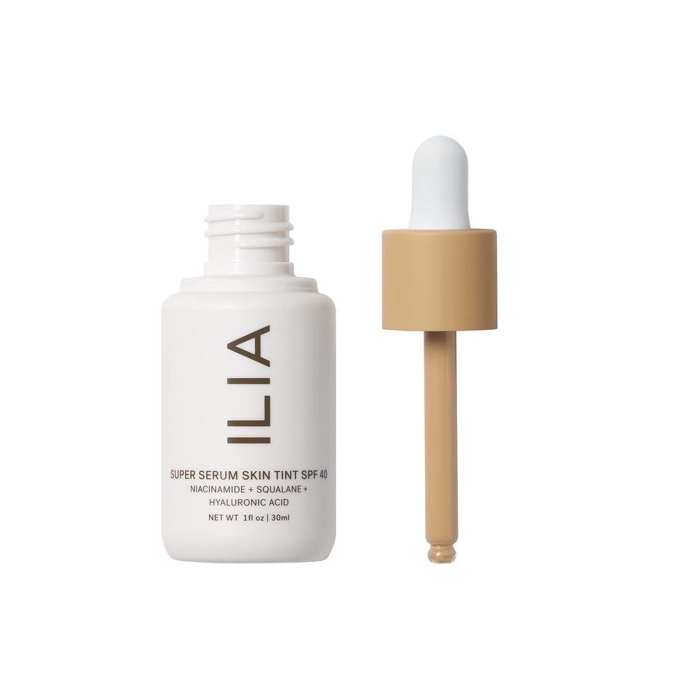ILIA Super Serum Skin Tint SPF 40 cap close-up
