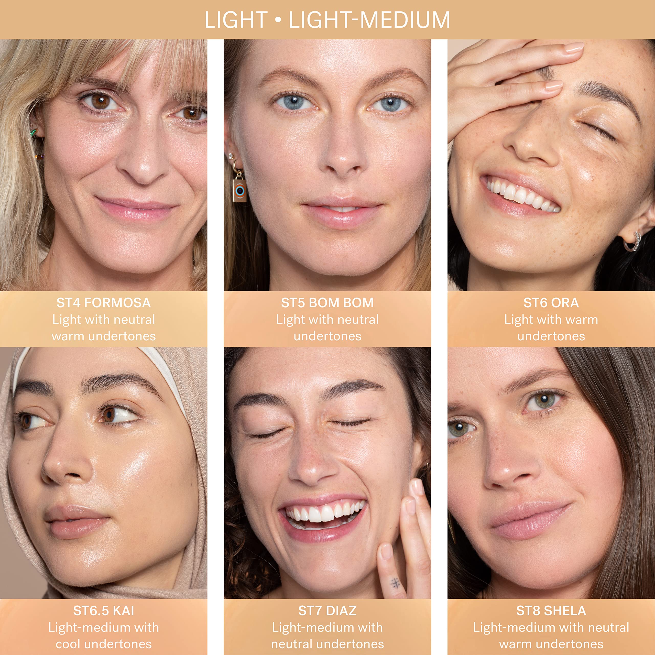 Hydration boost visualized on skin with ILIA tint