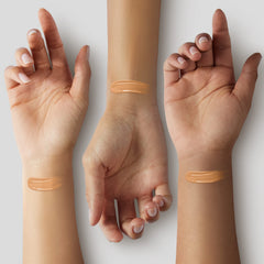 ILIA Super Serum Skin Tint SPF 40 porcelain swatch demonstrating natural shade