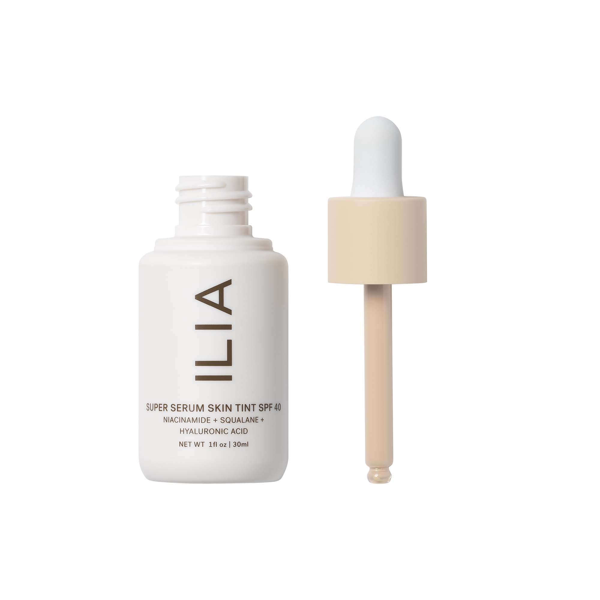 ILIA tint pump-action demonstrates easy, lightweight wear.