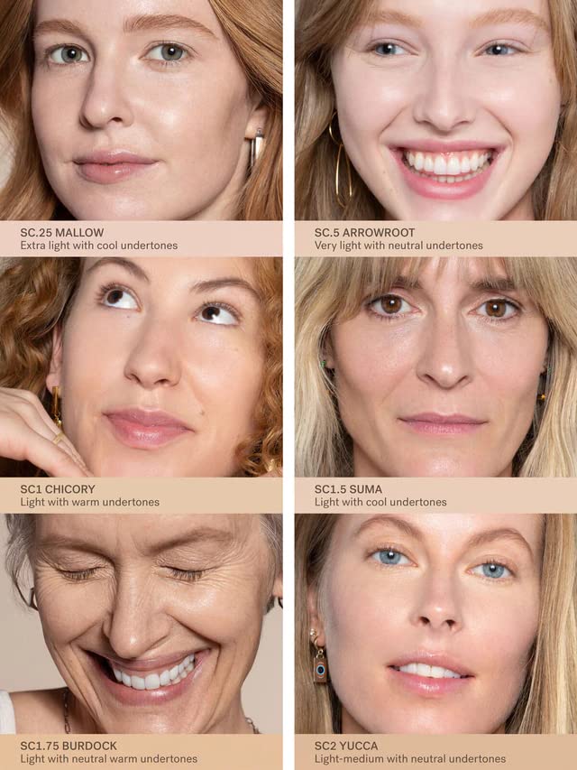 ILIA True Skin Serum Concealer shade Arrowroot SC.5 offers a very light, neutral base.