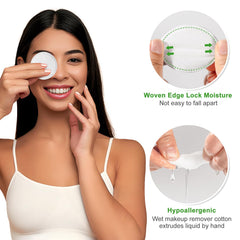 Illidi soft lint-free rounds for skincare routines