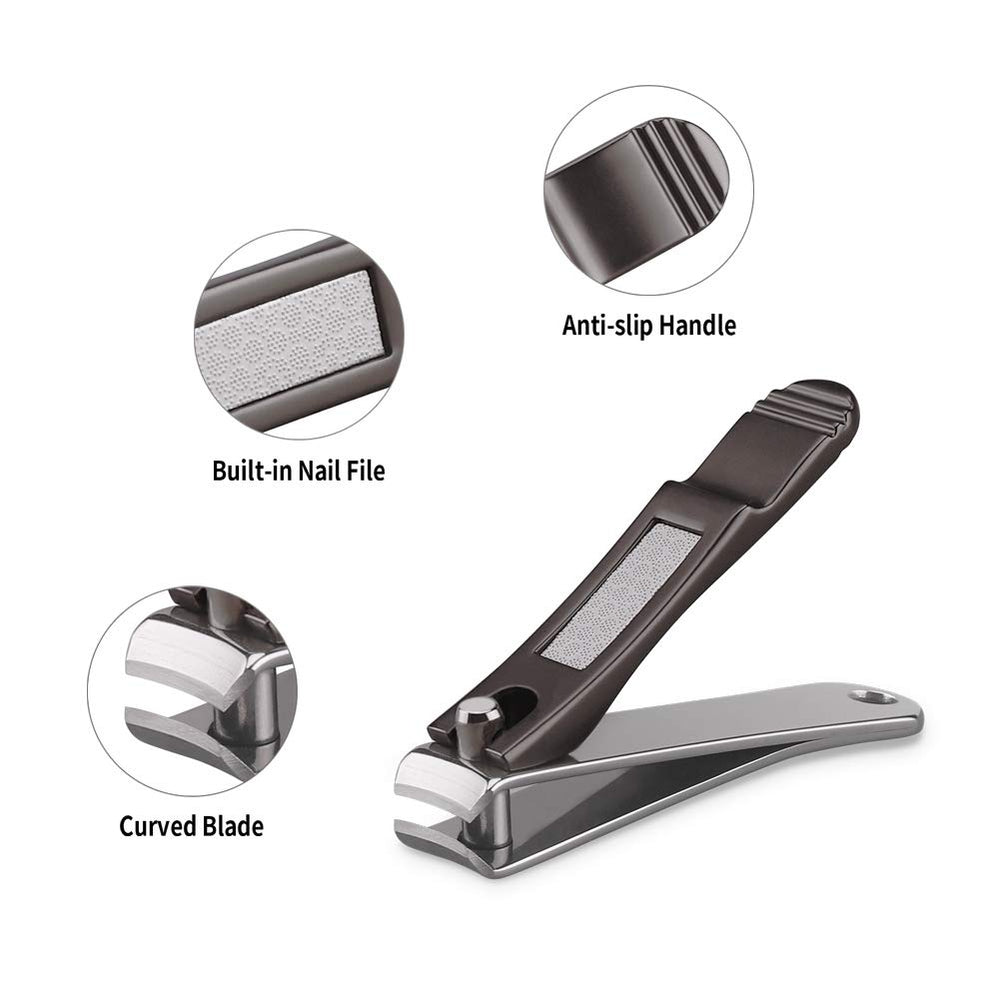 ILLILOTS ergonomic non-slip handle provides comfortable control during clipping
