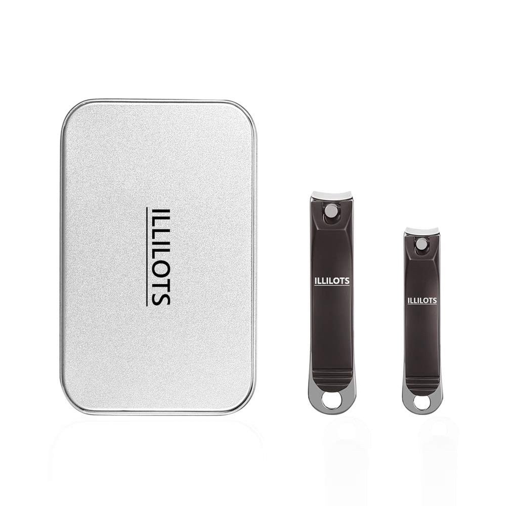 ILLILOTS fingernail clipper curve blade offers smooth trimming with curved edge