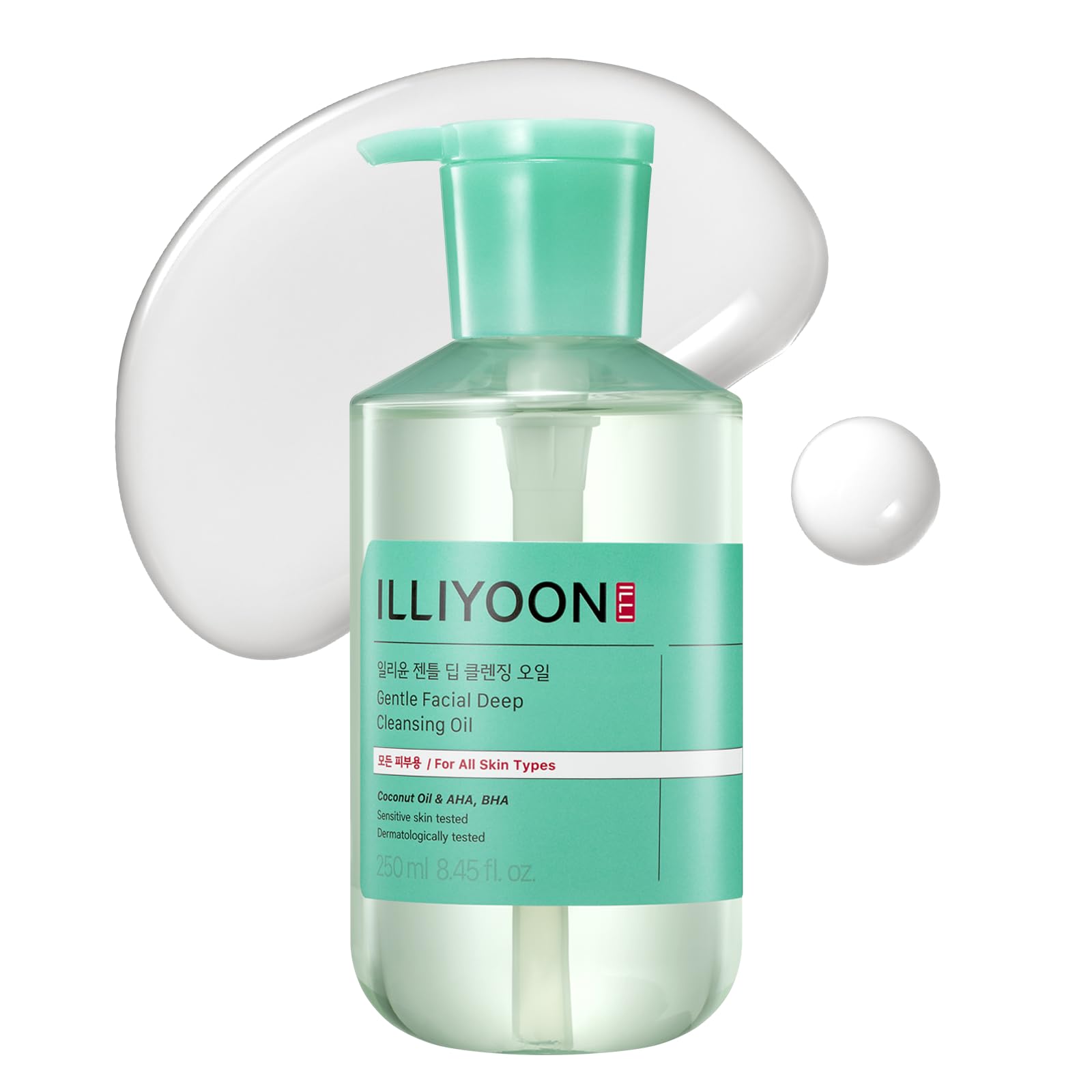 Illiyoon aceite-limpiador-suave para rostro, limpieza suave y eficaz