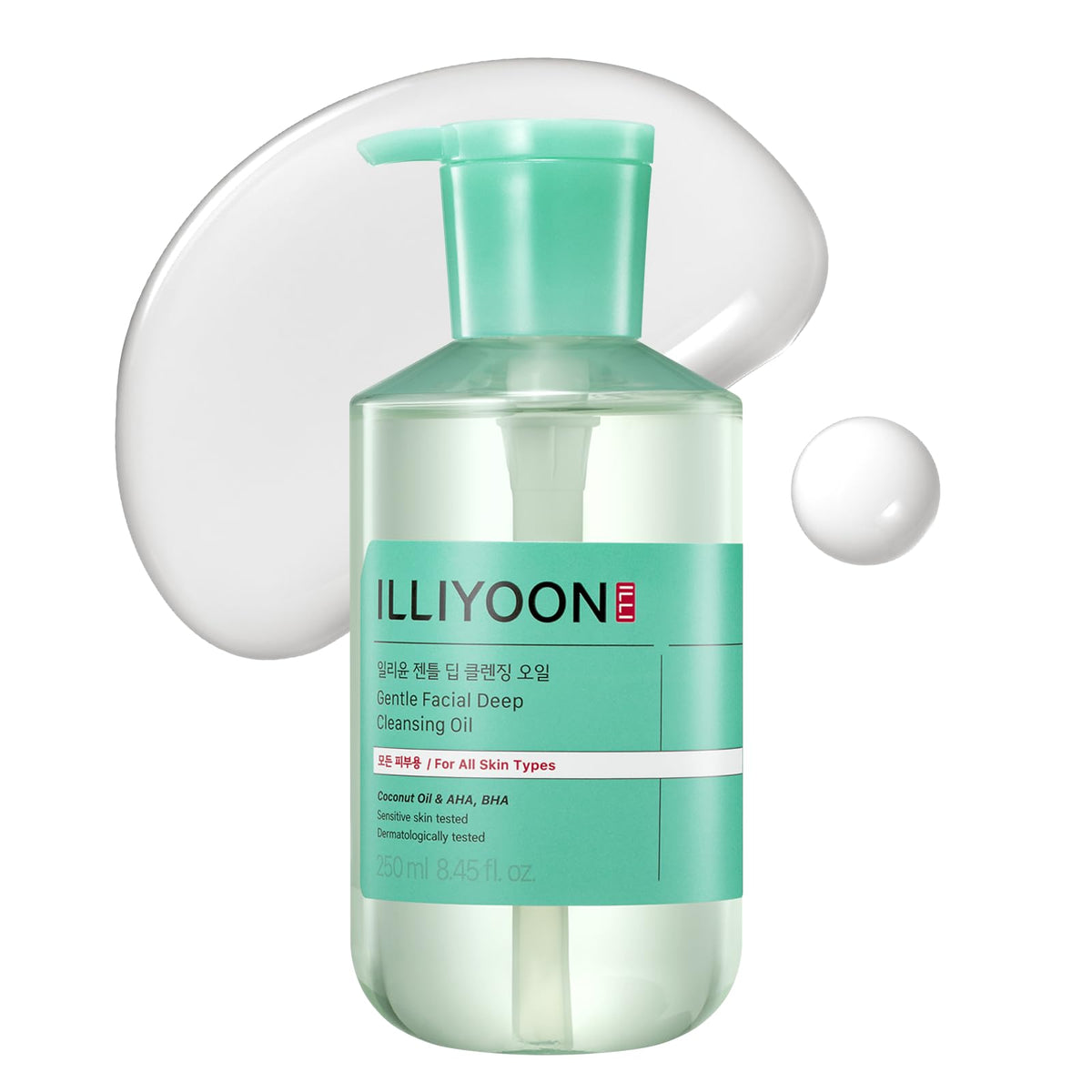 Illiyoon aceite-limpiador-suave para rostro, limpieza suave y eficaz