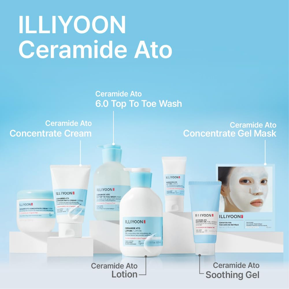 Illiyoon Ceramide Ato leaves refreshed face after use