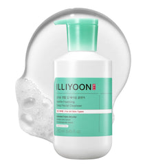 Illiyoon limpiador facial profundo gel-espuma para limpieza diaria suave