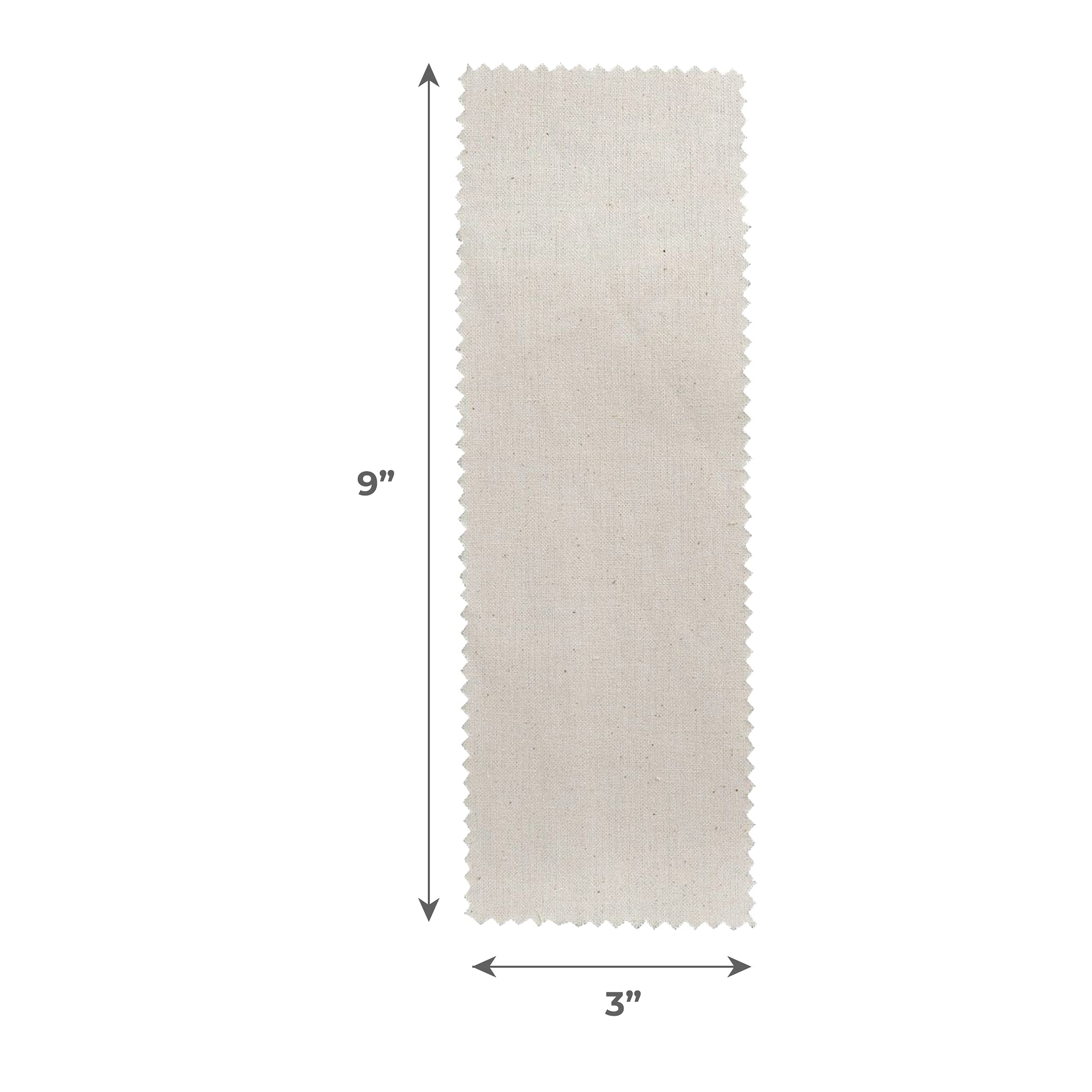 ForPro Natural Muslin Epilating Strips with pre-cut edges for fast, uniform application.