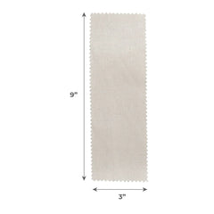 ForPro Natural Muslin Epilating Strips with pre-cut edges for fast, uniform application.