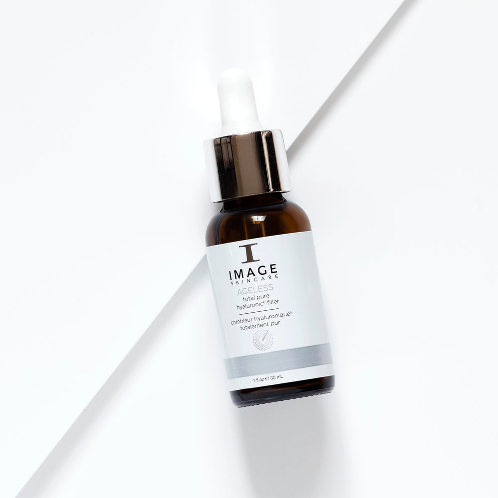 IMAGE Skincare AGELESS 6 Filler pump top, sleek packaging for easy use.