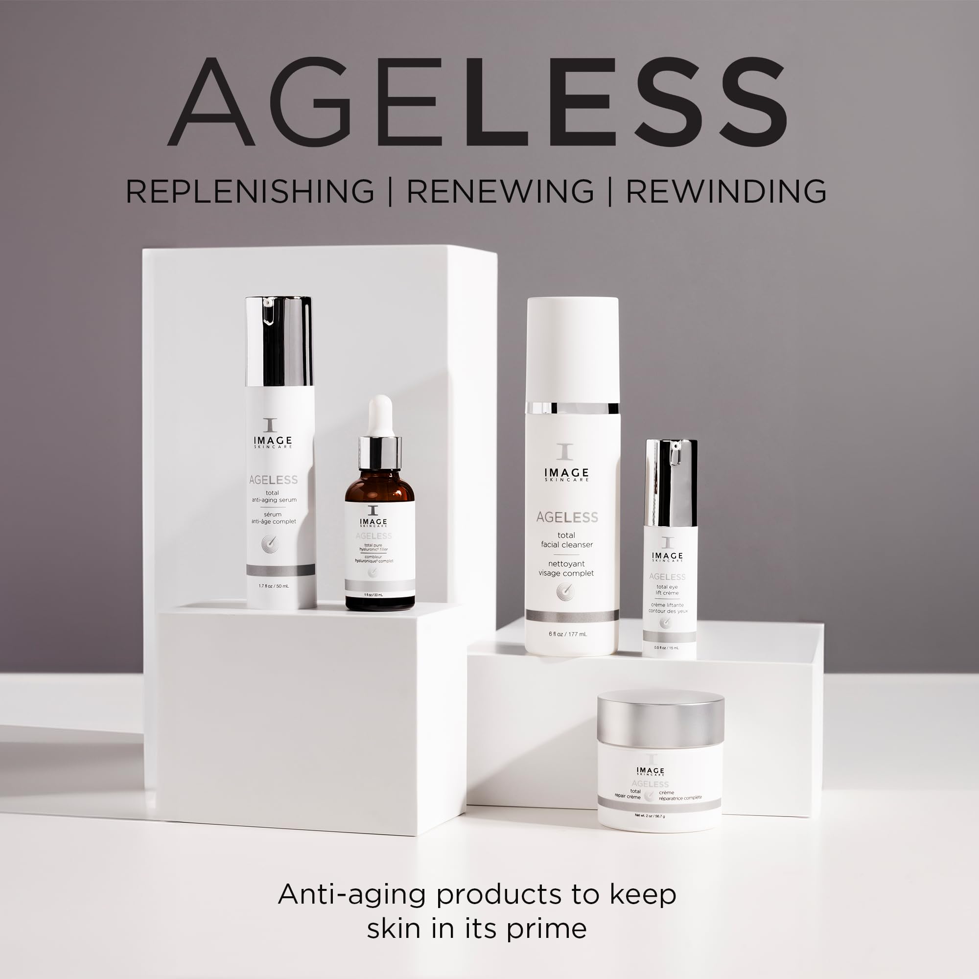 IMAGE Skincare Ageless Cleanser aloe juice soothes while cleansing.