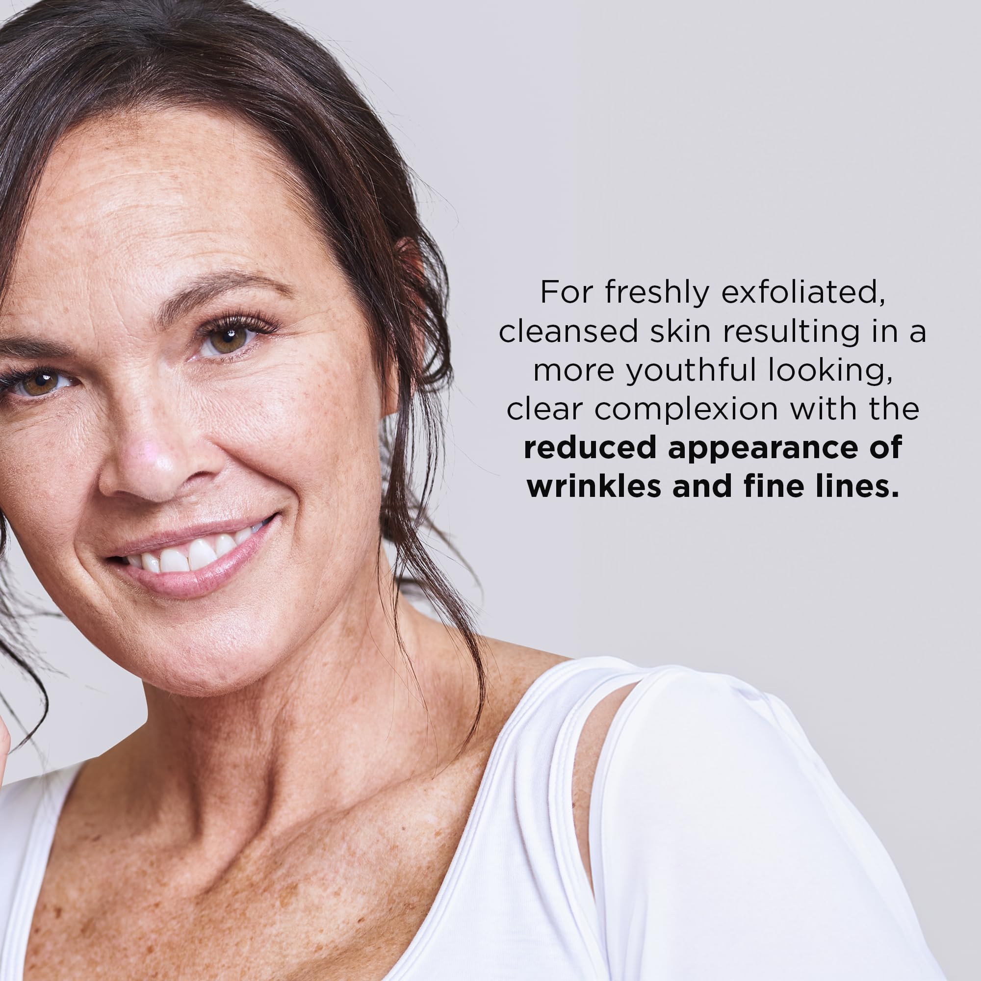 IMAGE Skincare Ageless cleanser bottle highlights refreshing menthol sensation.