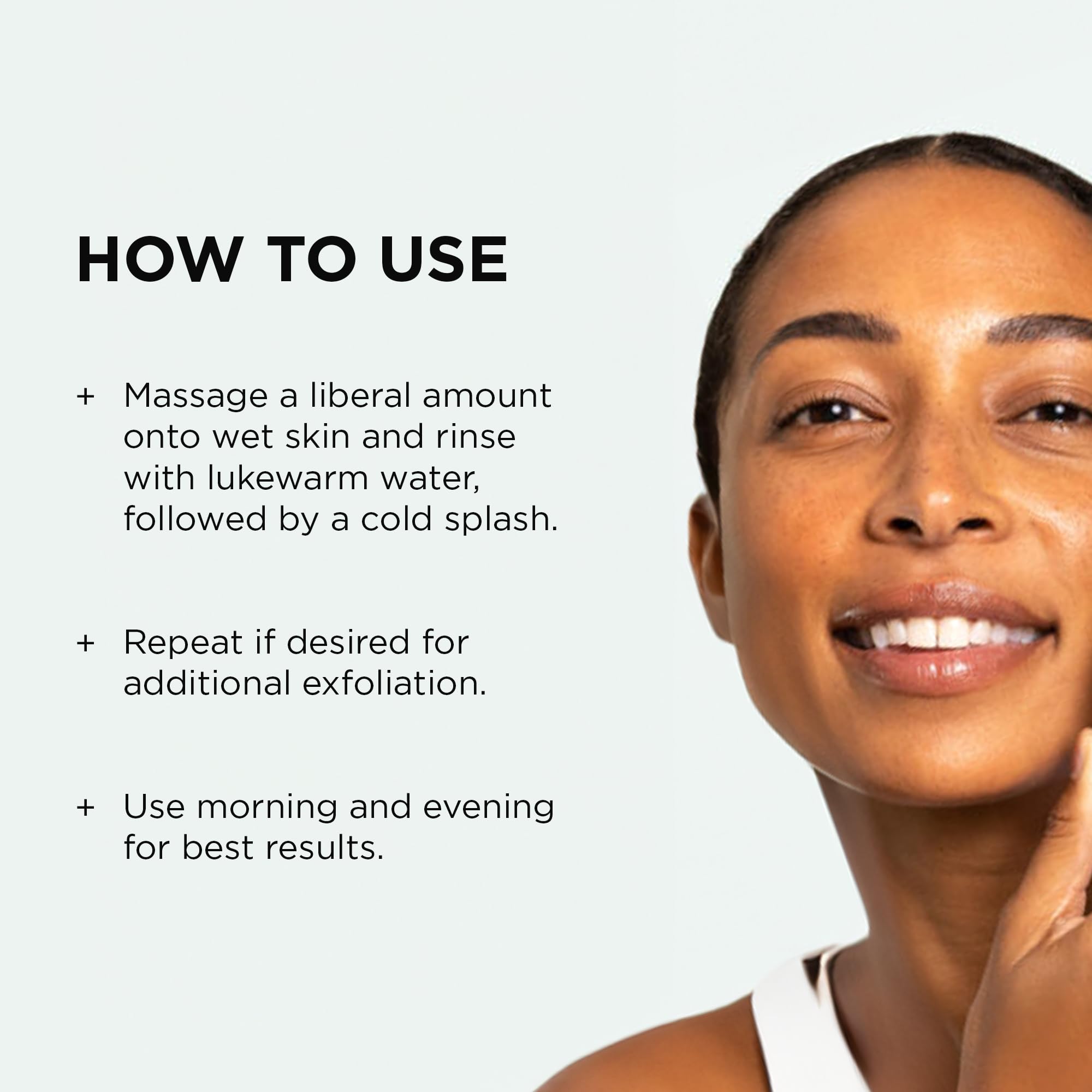IMAGE Skincare Ageless Cleanser menthol splash delivers cooling refreshment.