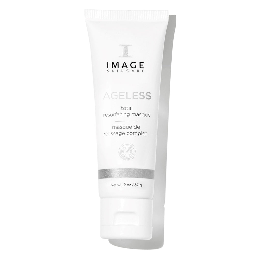 IMAGE Skincare Ageless Total Resurfacing Masque jar closeup showing premium texture for smooth skin.
