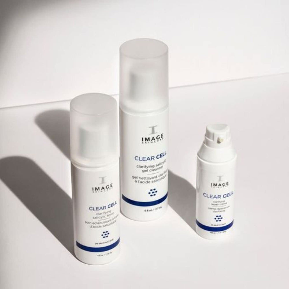 Packaging may vary for IMAGE Skincare Clear Cell Gel Cleanser; formula remains oil-control.