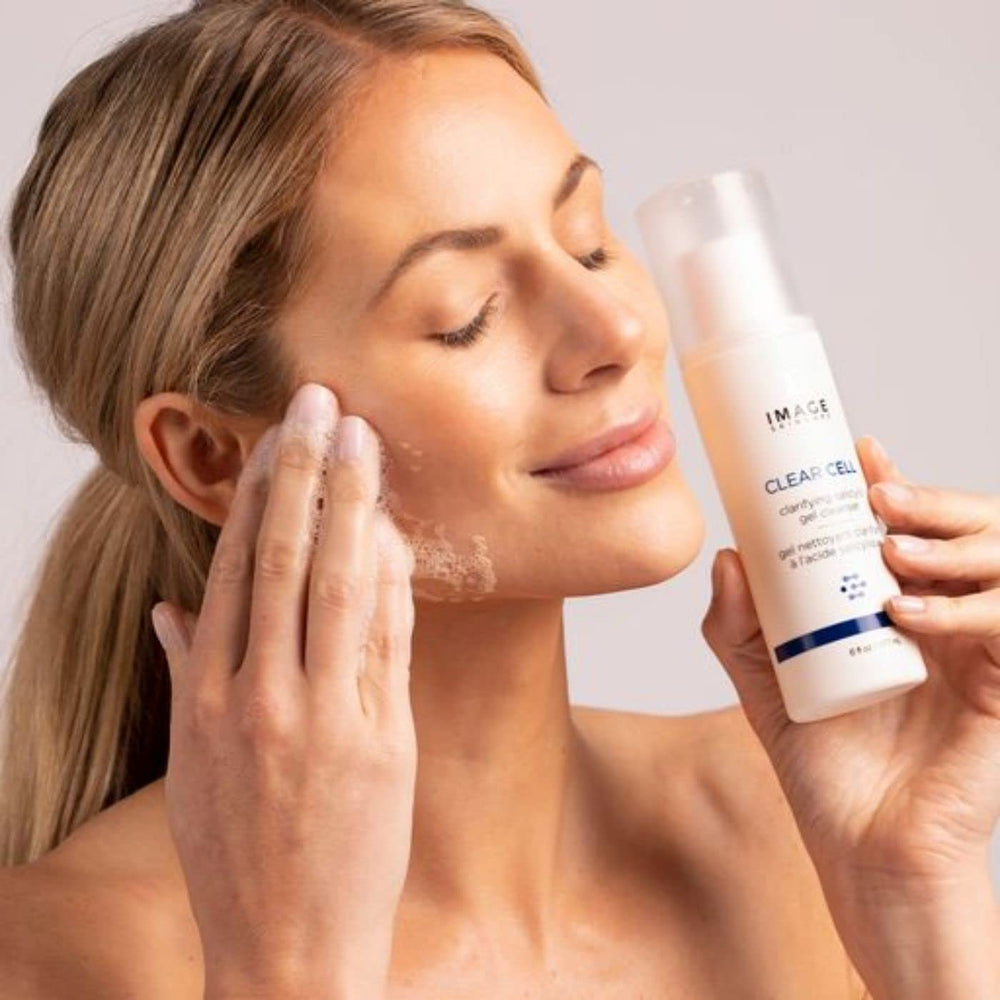 Rinse thoroughly to reveal a fresh, clean finish with IMAGE Skincare cleanser.