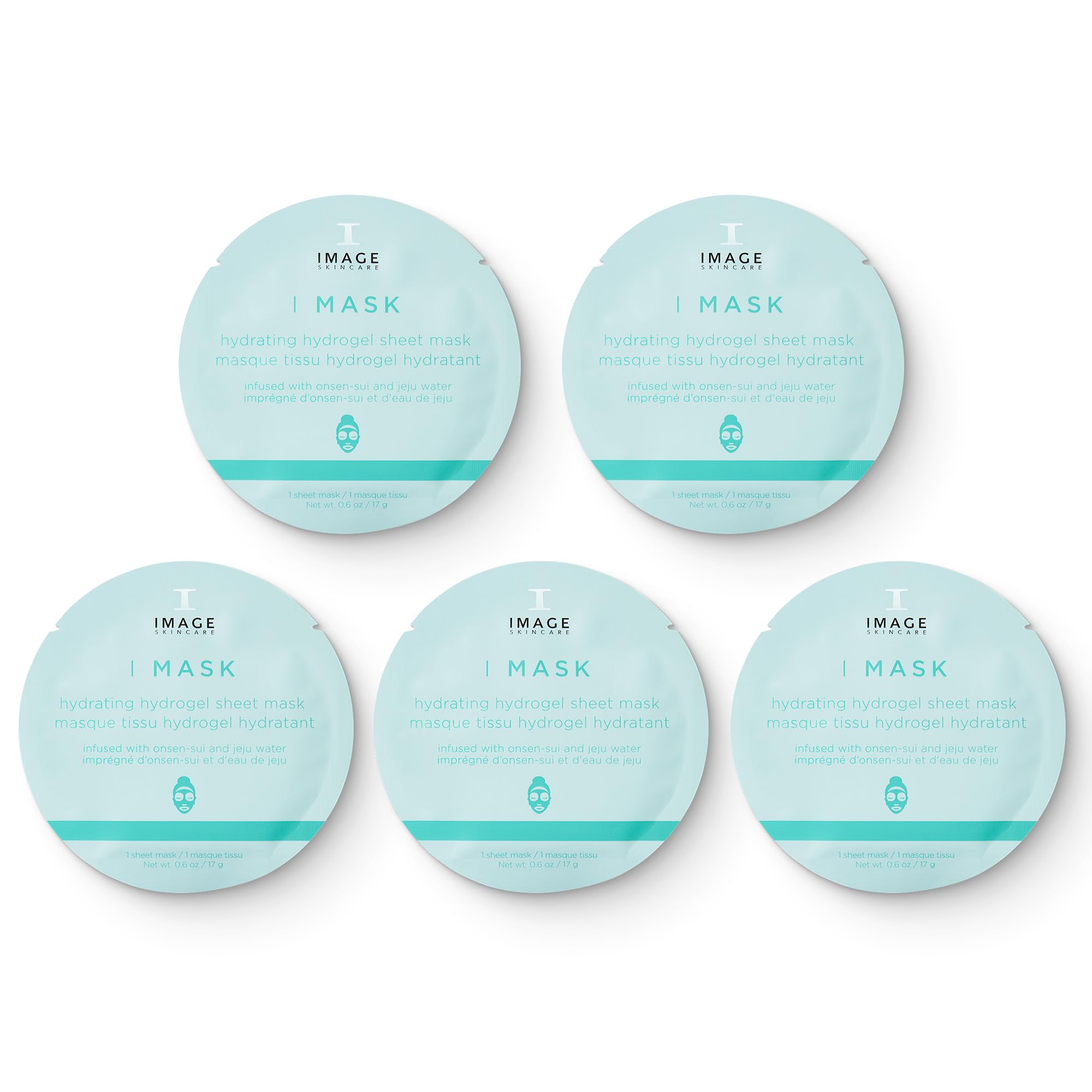 IMAGE Skincare I Mask hydrating hydrogel sheet mask five-pack for plump skin