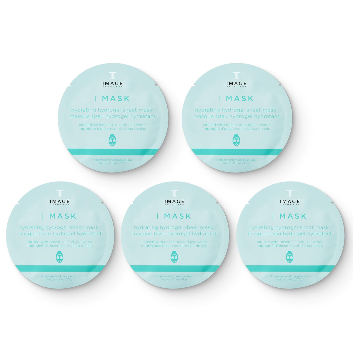 IMAGE Skincare I Mask hydrating hydrogel sheet mask five-pack for plump skin