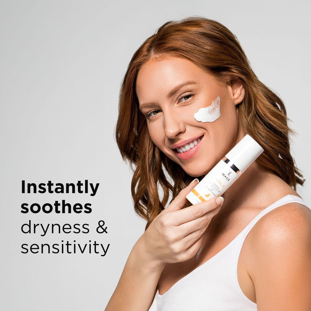 IMAGE Skincare Fresh orange peel aroma elevates morning skincare ritual.