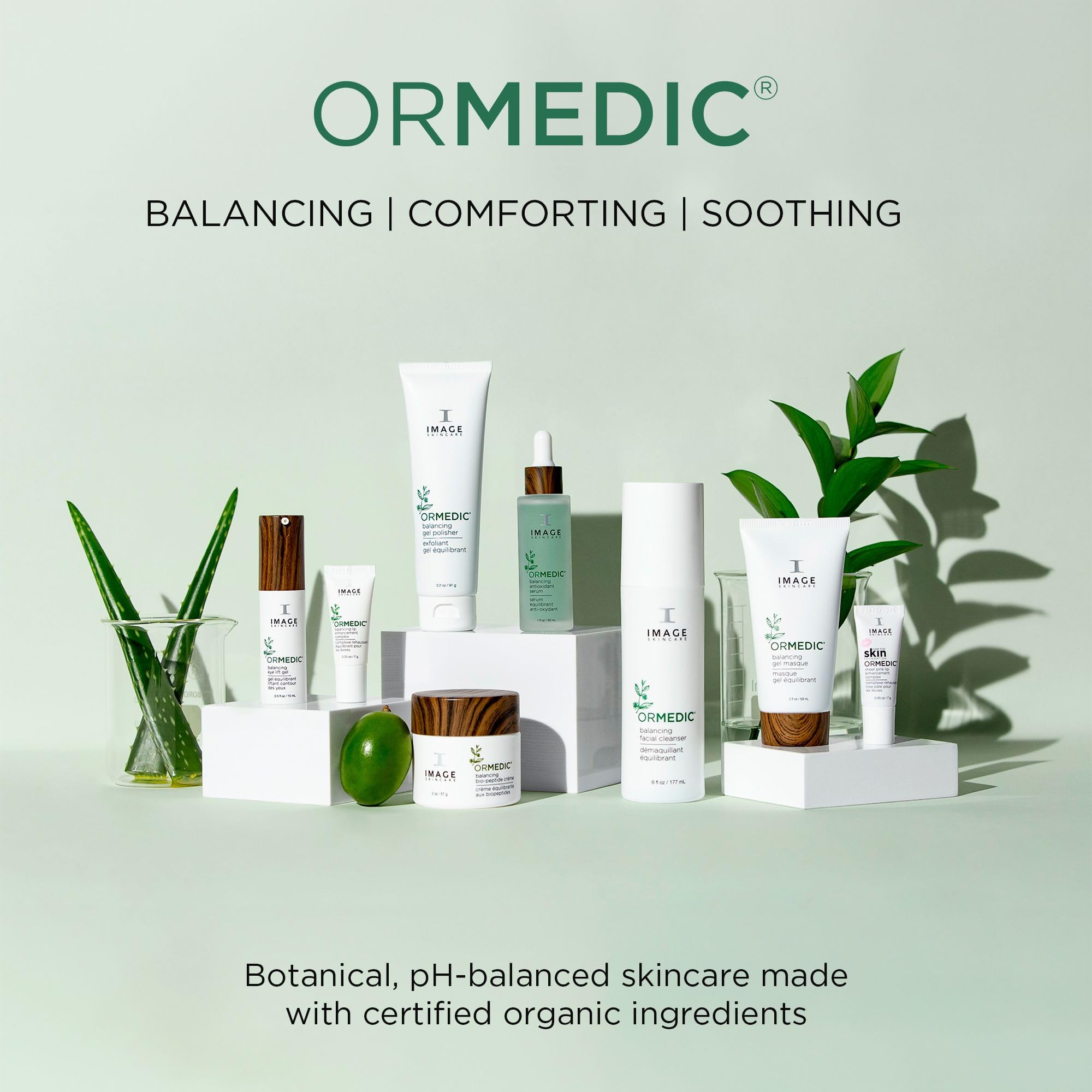 IMAGE Skincare ORMEDIC can seal moisture over lip color for lasting comfort.