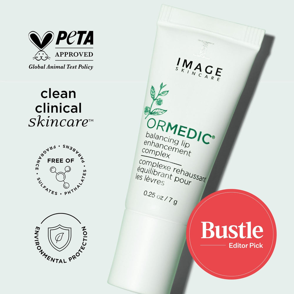 IMAGE Skincare ORMEDIC vitamin E hydrates and soothes lips from dryness.