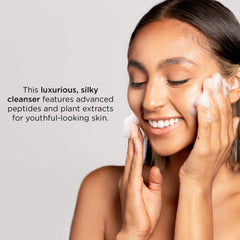 IMAGE Skincare The MAX Cleanser cream texture ready to remove makeup with care
