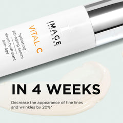 IMAGE Skincare Vital C hyaluronic acid boost image underscores deep hydration.