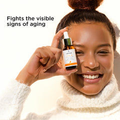 IMAGE Skincare Vital C serum ingredients list highlighting vitamins and green tea