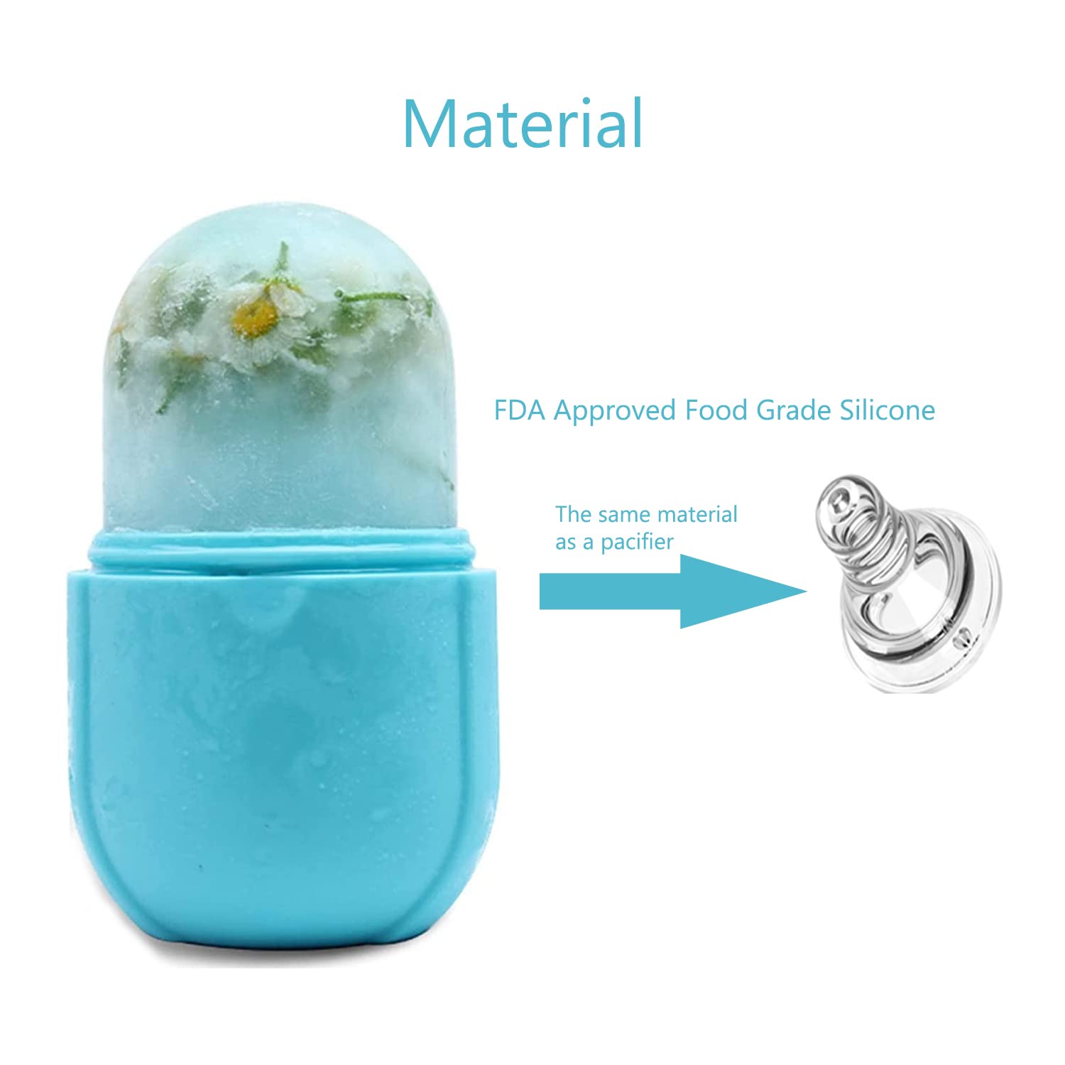 IMEASY ice roller eye-area targets puffiness for refreshed-looking eyes.