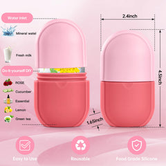 IMEASY silicone ice mold beauty is a reusable tool for customizable cold therapy.