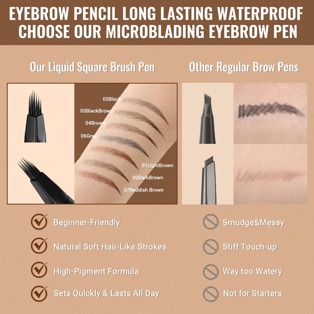 iMethod Ceja Pen brocha pequeña para rellenar y definir.