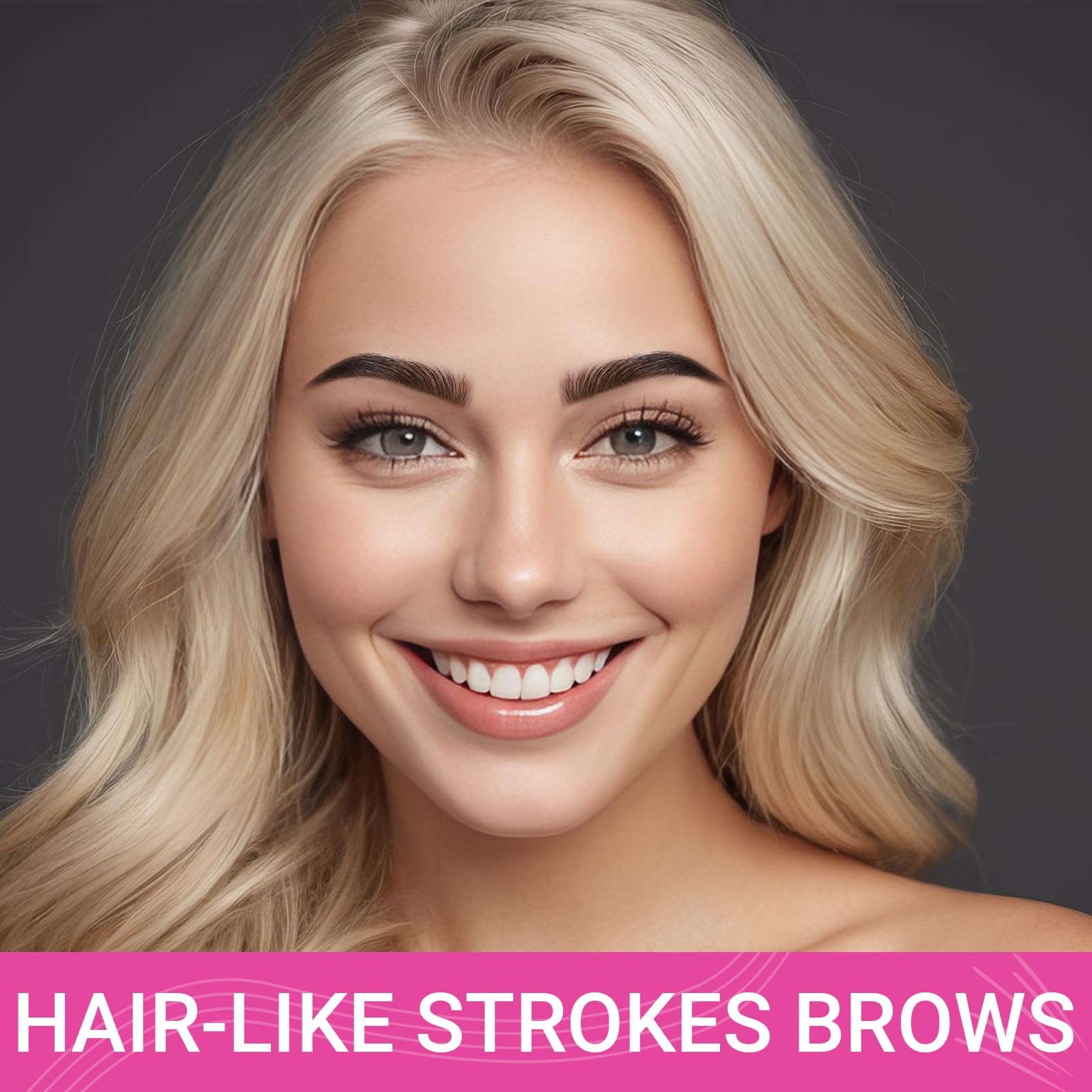 iMethod Cejas Pen trazo pelo natural para un aspecto suave.