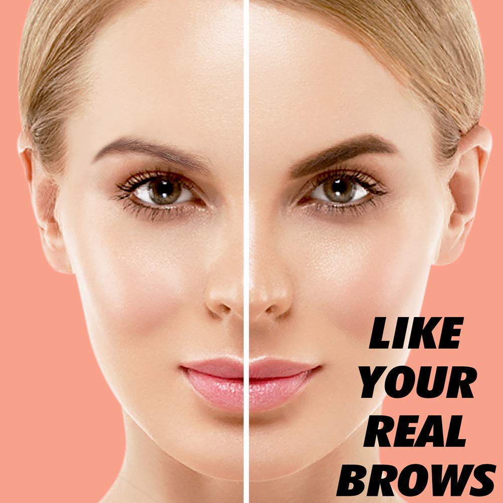iMethod Eyebrow Pen medium brown creates realistic hair-like strokes