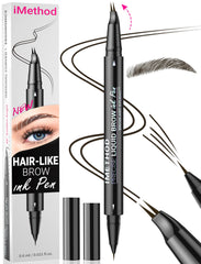 iMethod lapiz cejas curvado para trazos pelo realistas y relleno suave en zonas dispersas